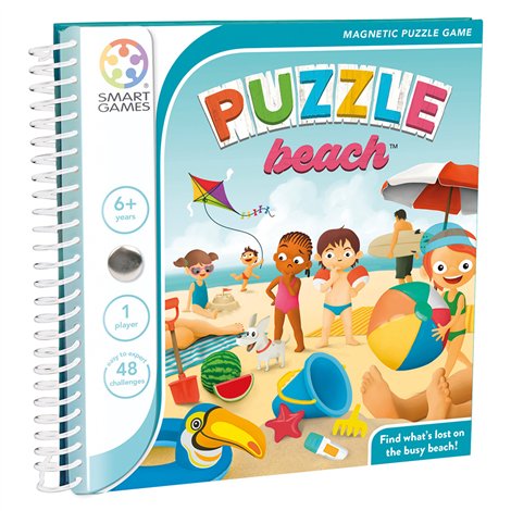 Smart Games - Puzzle Beach, joc de logica cu 48 de provocari, 6+ ani, editie internationala - poza 1