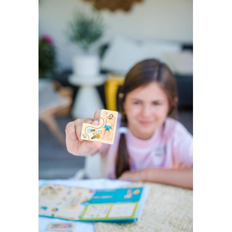 Smart Games - Puzzle Beach, joc de logica cu 48 de provocari, 6+ ani, editie internationala - poza 3