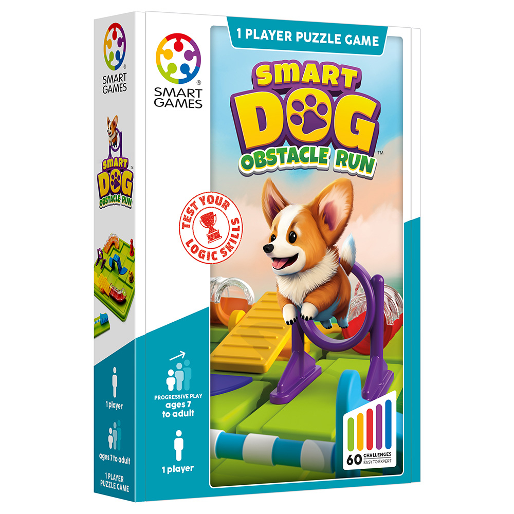 Smart Games , Smart Dog, joc de logica cu 60 de provocari, 7+ ani