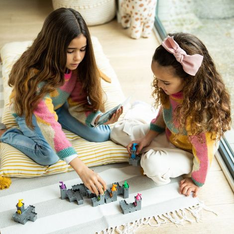 Smart Games - Tower Stacks, joc de logica cu 80 de provocari, 8+ ani, editie lb. Romana - poza 4