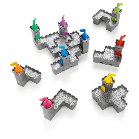 Smart Games - Tower Stacks, joc de logica cu 80 de provocari, 8+ ani, editie lb. Romana - poza 5