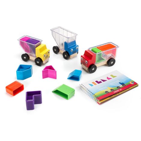 Smart Games - Trucky 3, joc de logica cu 48 de provocari, 3+ ani, editie lb. Romana - poza 2