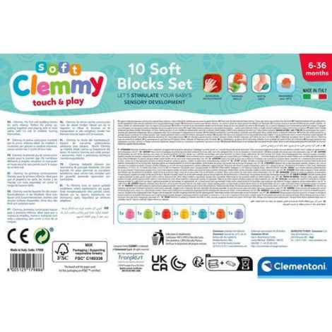 Soft Clemmy set 10 cuburi - poza 5