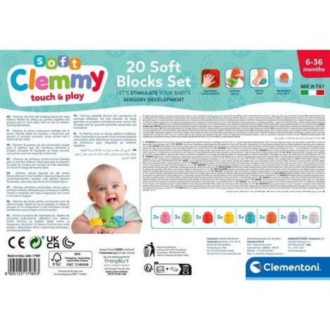 Soft Clemmy set 20 cuburi - poza 5