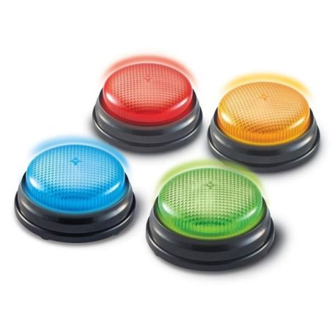 Sonerii cu lumini si sunete pentru raspuns - set 4 buc - poza 2