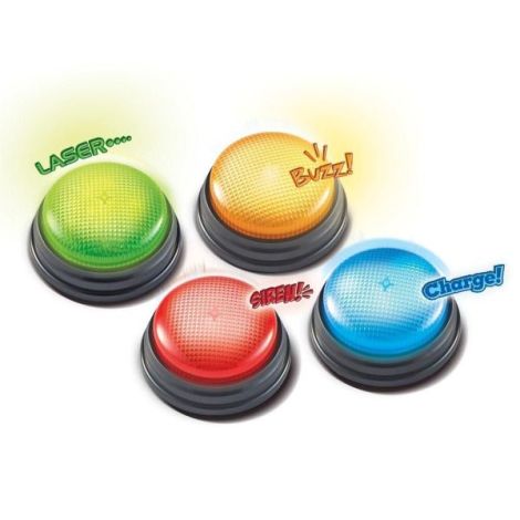 Sonerii cu lumini si sunete pentru raspuns - set 4 buc - poza 3