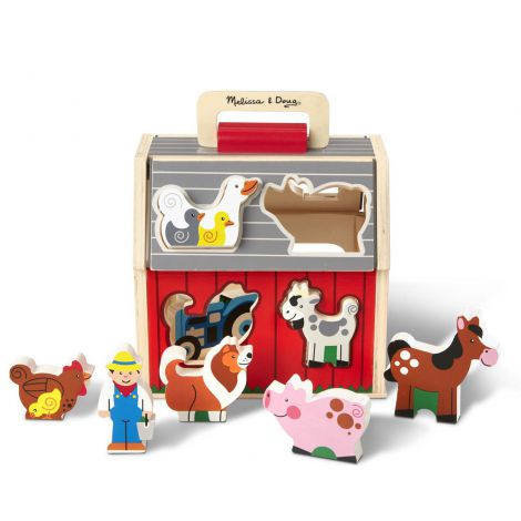 Sortator de forme Ferma animalelor - Melissa & Doug - poza 1