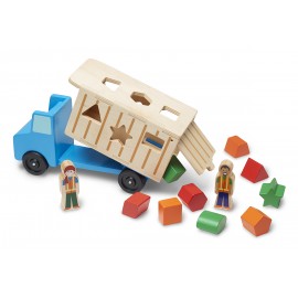 Sortator de forme Masina de curatenie - Melissa and Doug - poza 1
