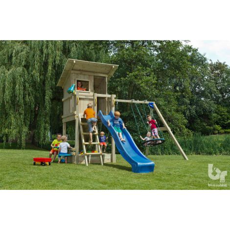 Spatiu de joaca Beach Hut - BlueRabbit cu Modul Swing-Minipicnic Wall - poza 2