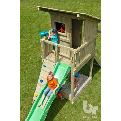 Spatiu de joaca Beach Hut - BlueRabbit cu Modul Swing-Minipicnic Wall - poza 5