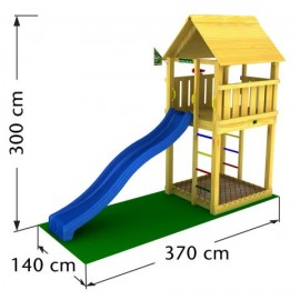 Spatiu de joaca Cabin - JungleGym - poza 3