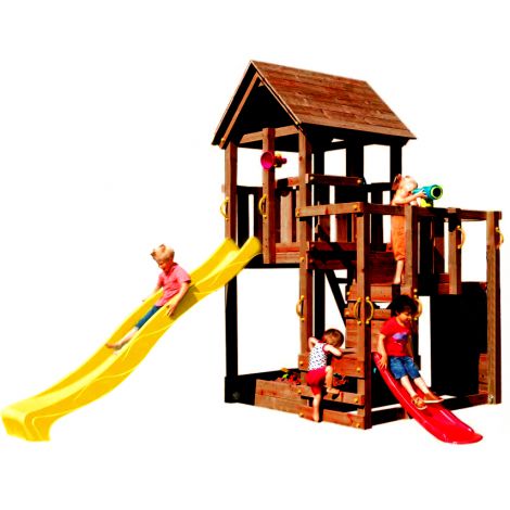 Spatiu de joaca din lemn Penthouse BlueRabbit 2.0 - poza 4