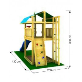 Spatiu de joaca FORT - JungleGym - poza 3