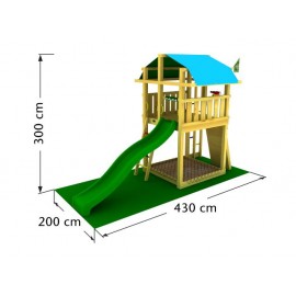 Spatiu de joaca FORT - JungleGym - poza 5
