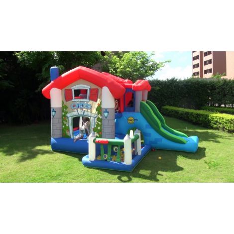 Spatiu de joaca gonflabil castel Big House Happy Hop 9515 - poza 2
