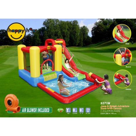 Spatiu de joaca gonflabil cu apa Jump and Splash Happy Hop 9271 - poza 4