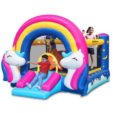 Spatiu de joaca gonflabil Fantasy Unicron happyHop 8004 - poza 2