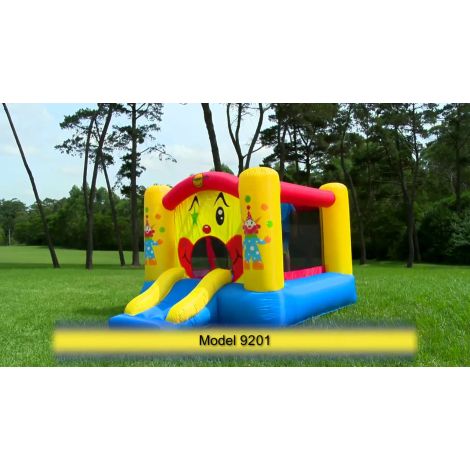 Spatiu de joaca gonflabil Slide Clown Bouncer Happy Hop 9201 - poza 5