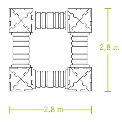 Spatiu de joaca modular - Castele A - poza 2
