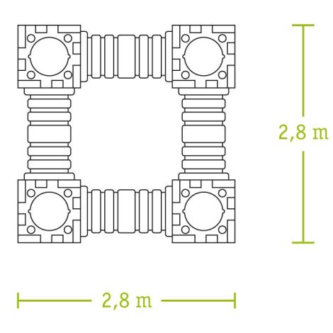 Spatiu de joaca modular - Quadrotto - poza 5