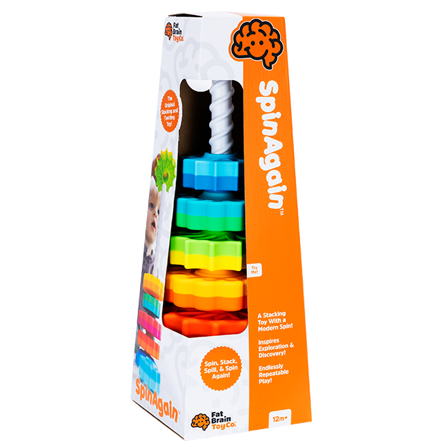 SpinAgain - Turn de stivuire rotativ pentru copii