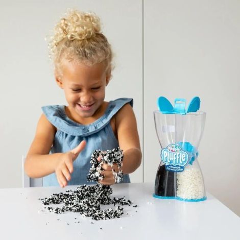 Spuma de modelat playfoam pluffle™ twist - alb si negru - poza 3