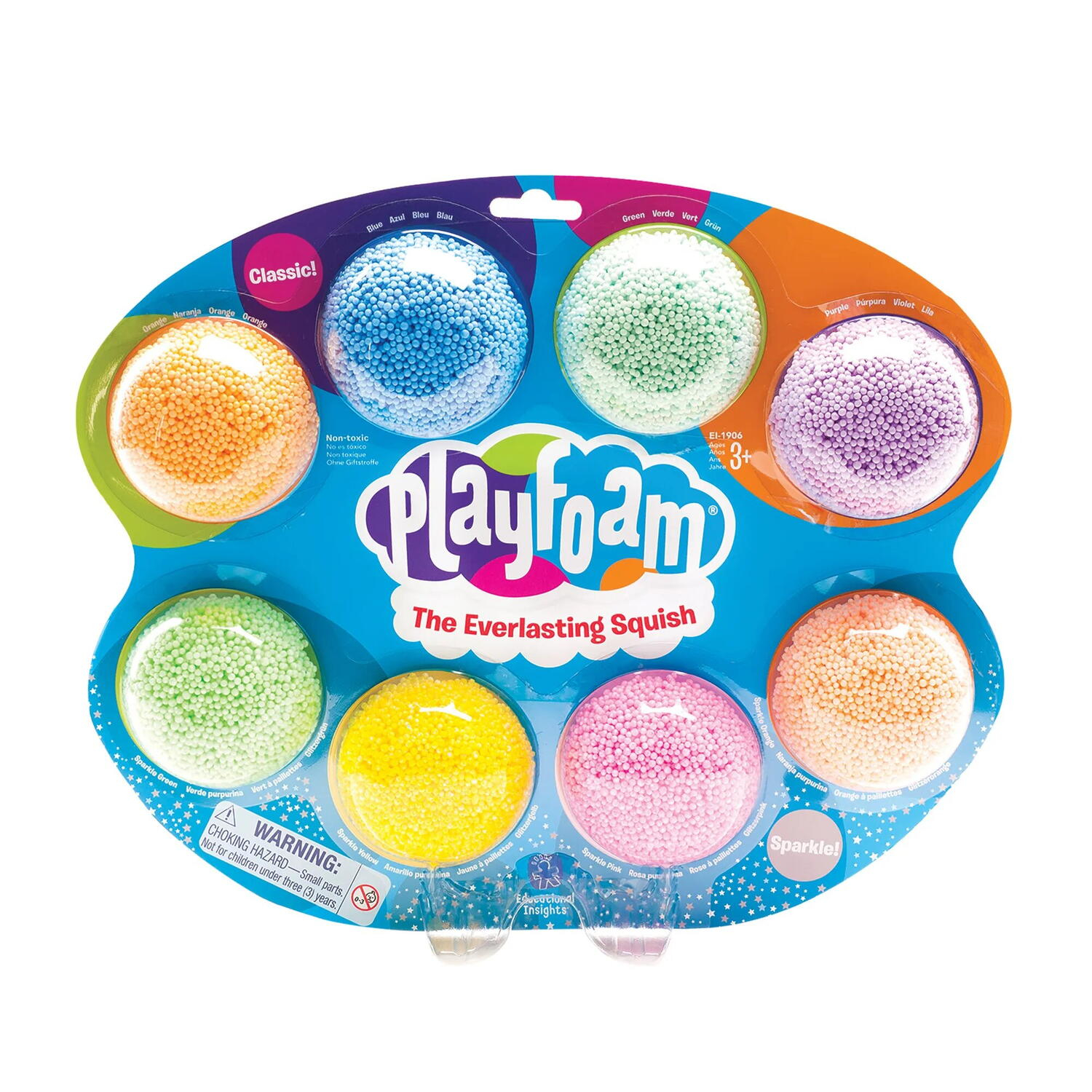Spuma de modelat Playfoam - Set 8 culori
