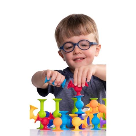 Squigz Deluxe , Set de constructie cu 44 de piese cu ventuze - poza 5