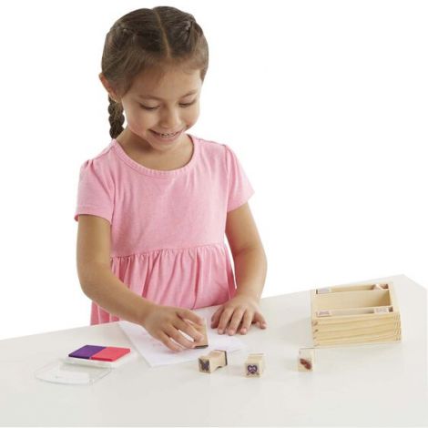 Stampile cu fluturasi si inimioare - Melissa & Doug - poza 2