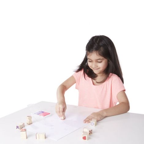 Stampile cu fluturasi si inimioare - Melissa & Doug - poza 4