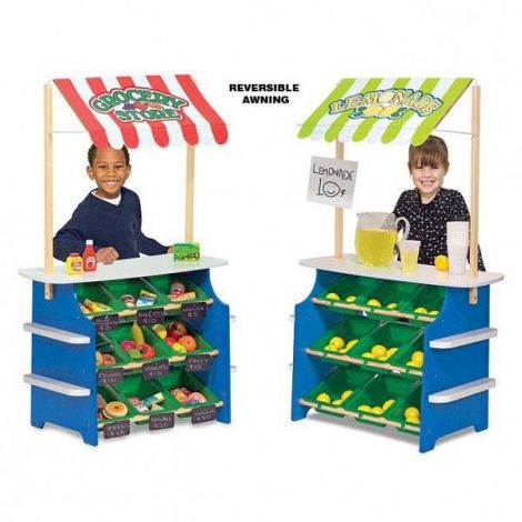 Stand de joaca din lemn Fructe si legume Melissa&Doug 4070 - poza 2