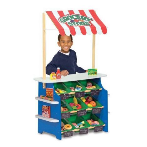 Stand de joaca din lemn Fructe si legume Melissa&Doug 4070 - poza 3