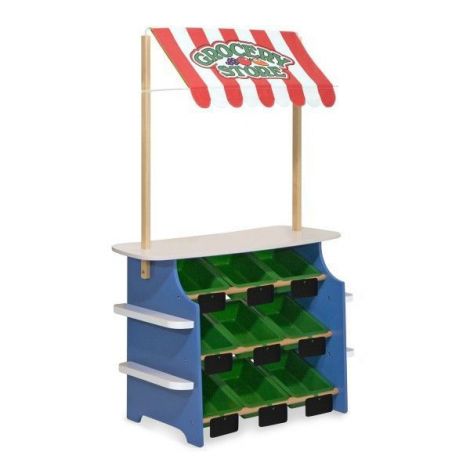 Stand de joaca din lemn Fructe si legume Melissa&Doug 4070 - poza 4
