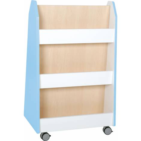 Stand mobil - Qaudro - dublu - Bleu