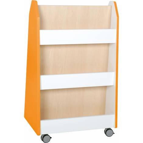 Stand mobil - Qaudro - dublu - Portocaliu