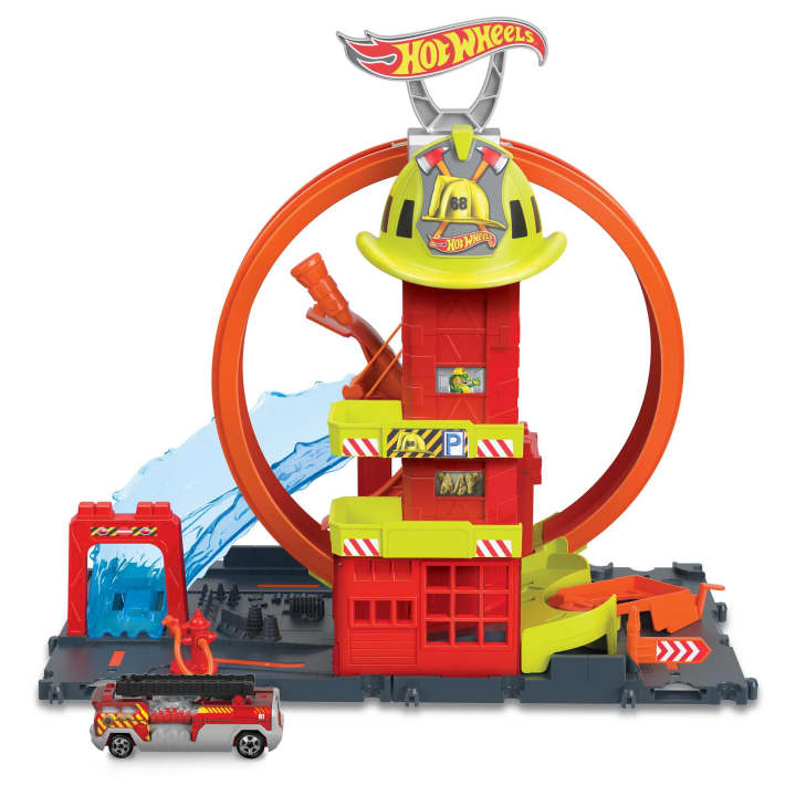 Statia de pompieri Hot Wheels City - poza 1