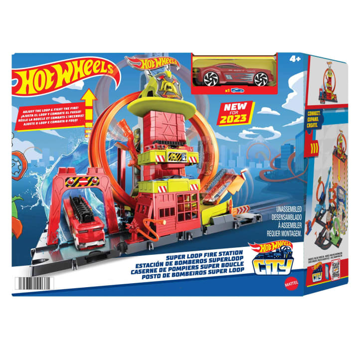 Statia de pompieri Hot Wheels City - poza 2