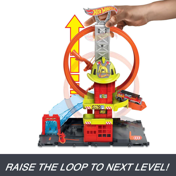 Statia de pompieri Hot Wheels City - poza 4