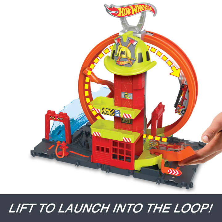 Statia de pompieri Hot Wheels City - poza 5