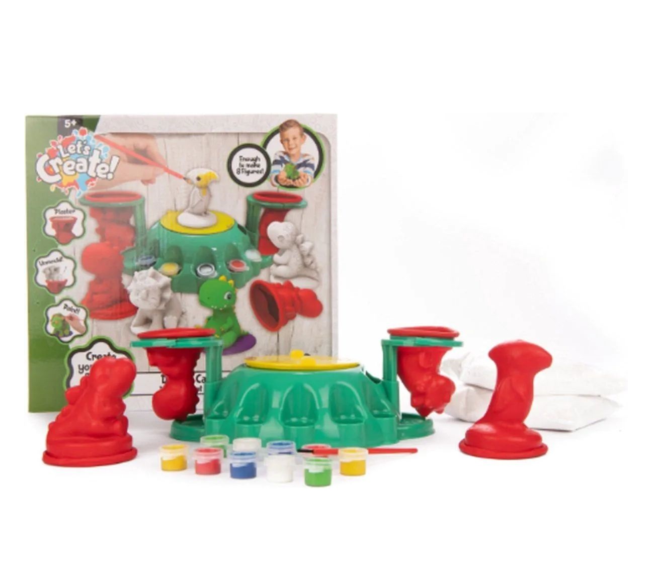 Statie de modelare si colorare a dinozaurilor Let s Create Deluxe - poza 1