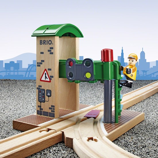 Statie de tren cu semnale Brio - poza 3