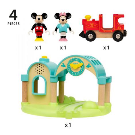 Statie de tren Mickey Mouse 32270 Brio - poza 4