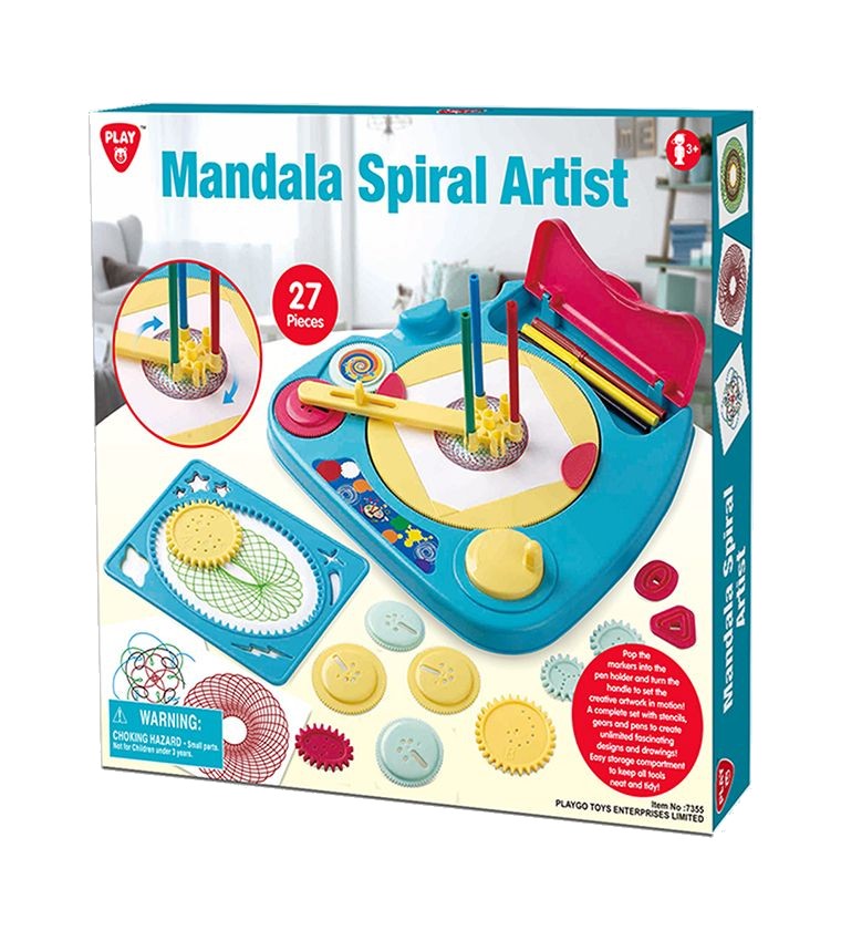 Statie desen Play Go Mandala Spiral Artist - poza 2