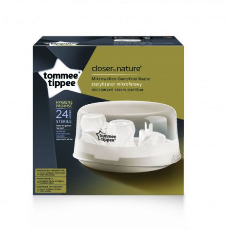 Sterilizator Biberoane Pentru Cuptorul Cu Microunde, Tommee Tippee - poza 1
