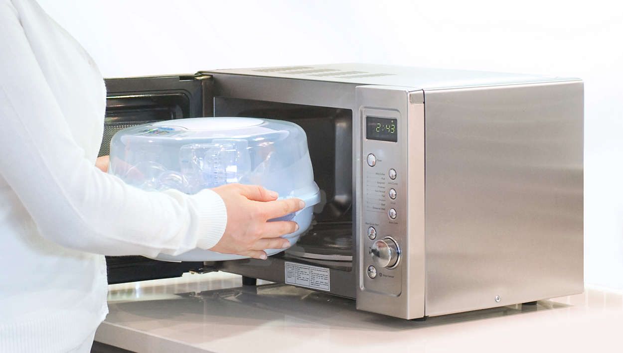 Sterilizator pentru microunde cu abur Philips Avent - poza 4