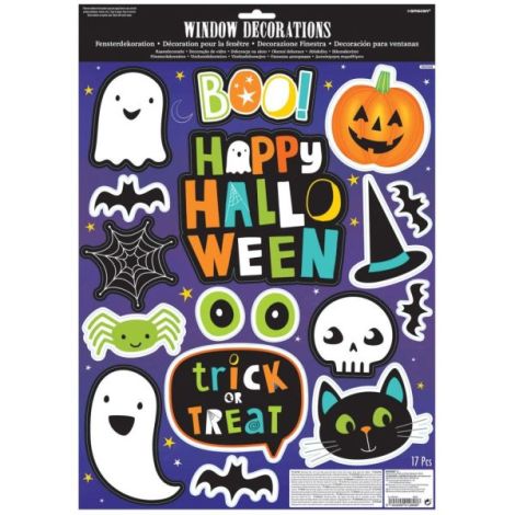 Stickere geam personaje halloween 17 buc - poza 2