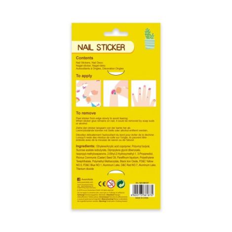 Stickere pentru unghii - Animale prietenoase - poza 4