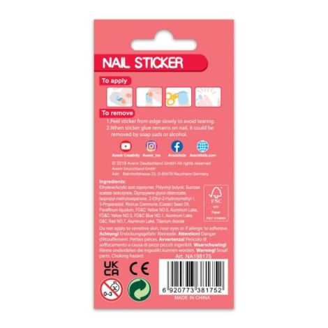 Stickere pentru unghii fosforescente - Fructe - poza 4