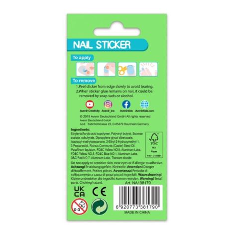 Stickere pentru unghii fosforescente - stralucesc in intuneric - Spatiu - poza 4