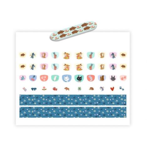 Stickere pentru unghii model animalute, Djeco - poza 3